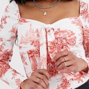 NWT misguided milkmaid bodysuit size US4